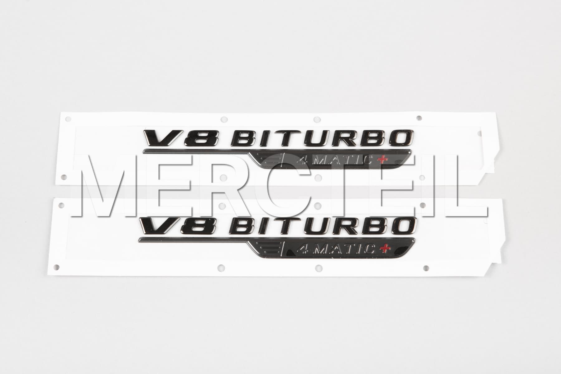 AMG GT V8 BiTurbo Decals Colored in Black C192 Genuine Mercedes-AMG A2328175600