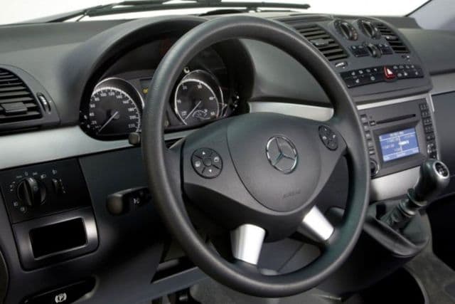 Black Steering Wheel for V-Class (part number: 	
A63946411019E38)