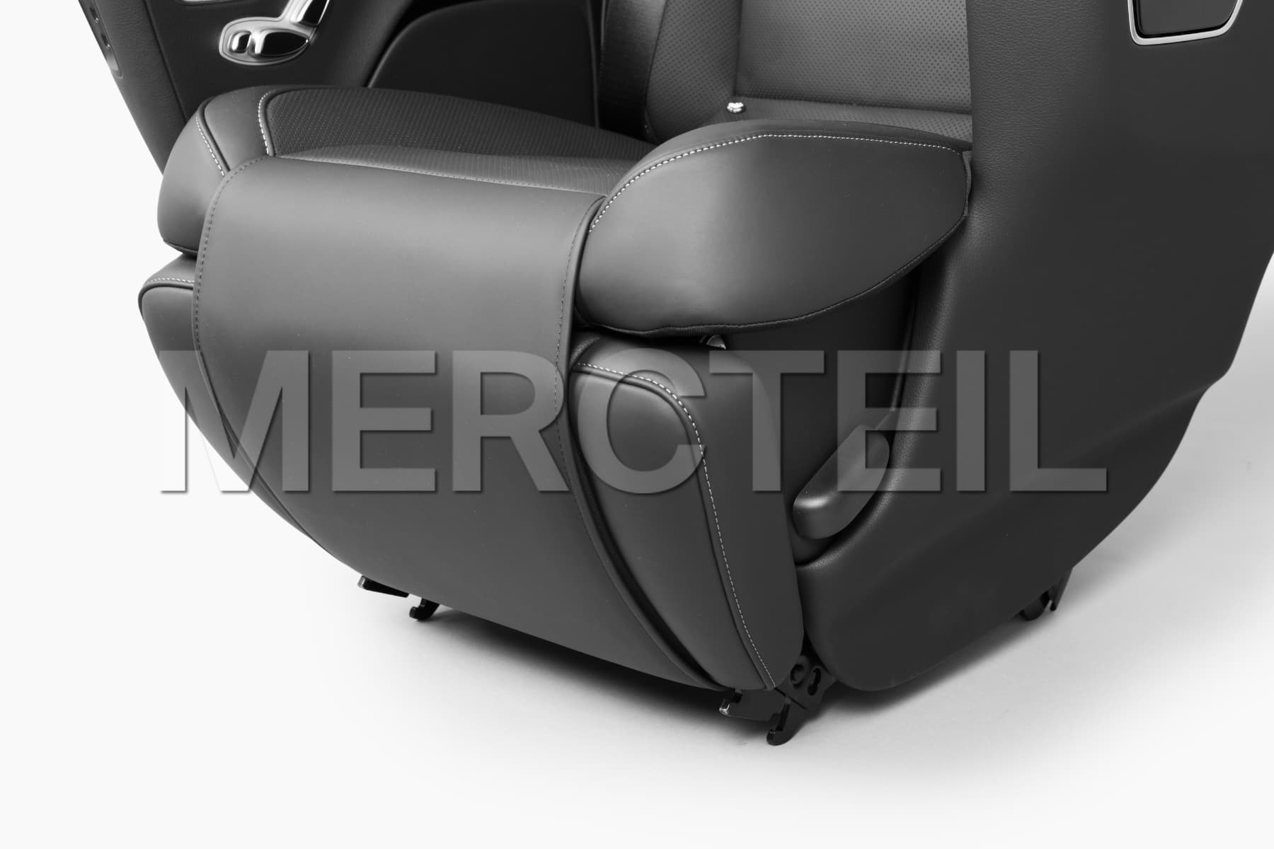 V Class Facelift Black Luxury Leather Rear Seats Set W447 Genuine Mercedes-Benz A44894008019E38, A44894009019E38