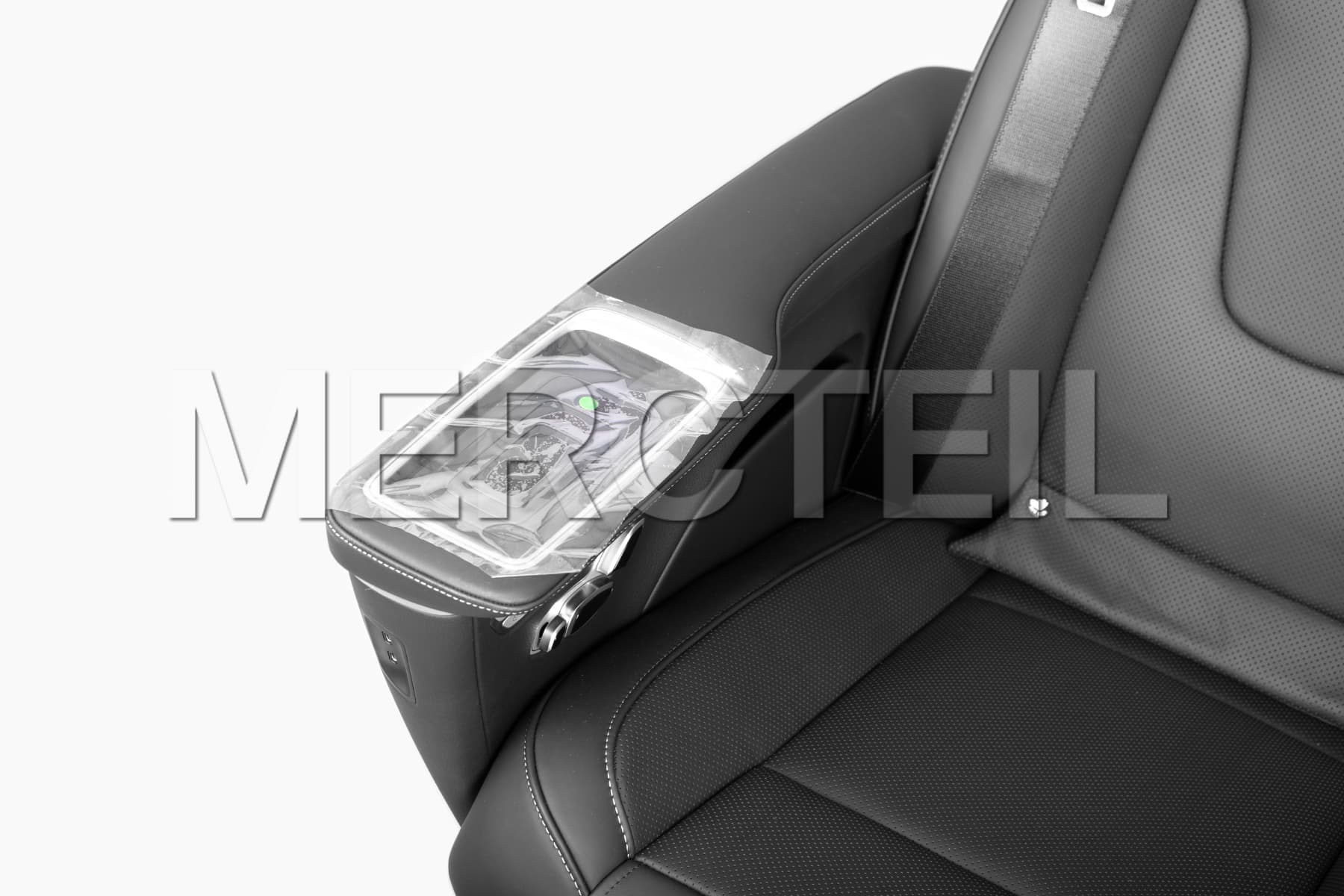 V Class Facelift Black Luxury Leather Rear Seats Set W447 Genuine Mercedes-Benz A44894008019E38, A44894009019E38