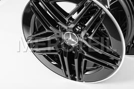 V-Class Facelift II AMG 5 Quadruple Spoke Light Alloy Wheels Black W447 Genuine Mercedes-AMG A44740180007X72