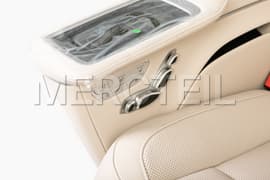 V Class Facelift Silky Beige Luxury Leather Rear Seats Set W447 Genuine Mercedes-Benz A44894008018R85, A44894009018R85