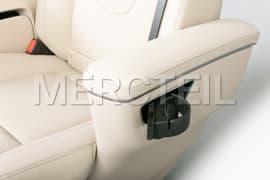 V Class Facelift Silky Beige Luxury Leather Rear Seats Set W447 Genuine Mercedes-Benz A44894008018R85, A44894009018R85