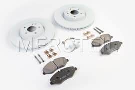 Front Wheel Brake Discs & Pads Kit for V-Class (part number: A4474211400)