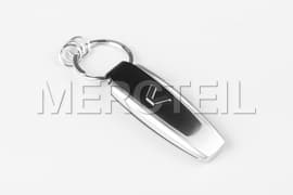 V-Class Model Series Black Silver Keychain Key Ring Genuine Mercedes-Benz (Part number: B66958420)