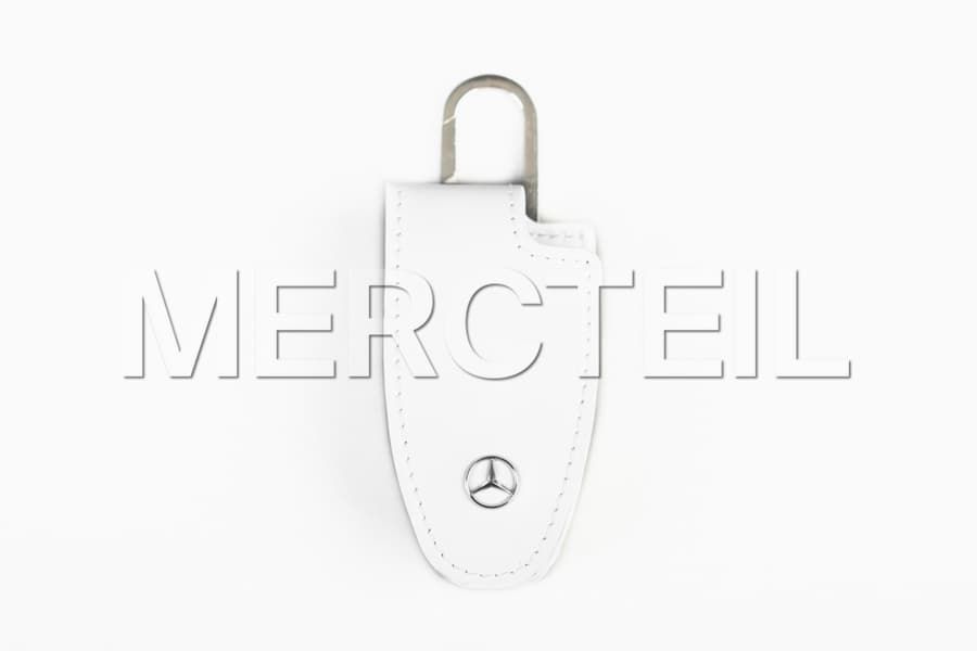 White Leather Key Wallet 5th Generation Genuine Mercedes Benz preview 0