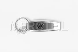 X-Class Typography Silver Keyring Genuine Mercedes-Benz B66953618